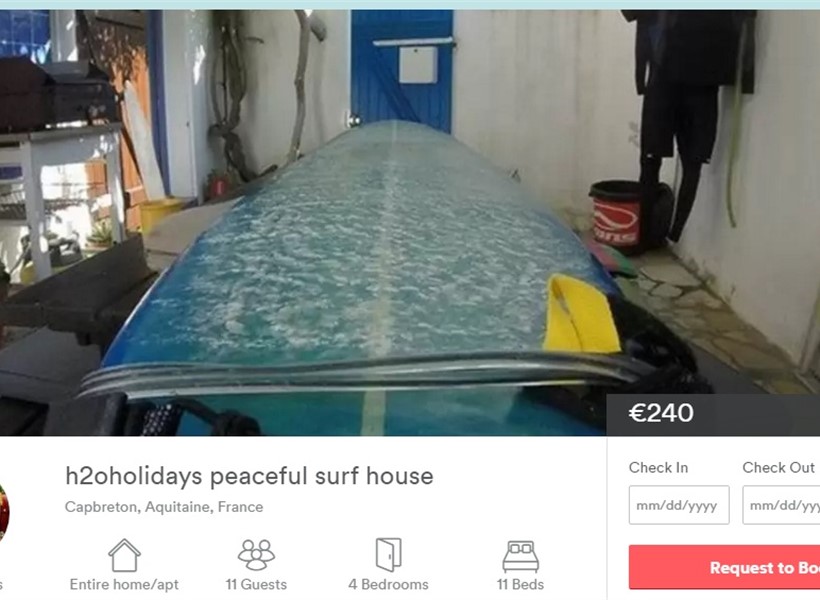 Rent the whole house for the spring break - surf and ski !  