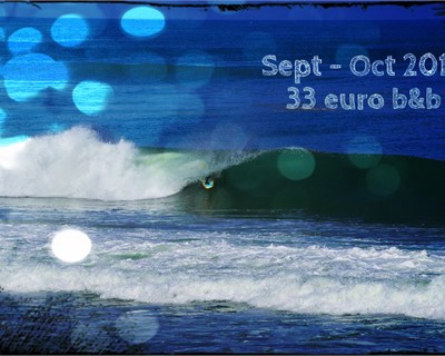 Sept-Oct B&B 33 euro per night_