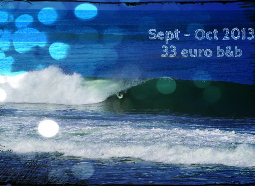 Sept-Oct B&B 33 euro per night_