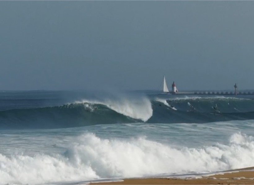 Awesome surf conditions in Capbreton and Hossegor this weekend