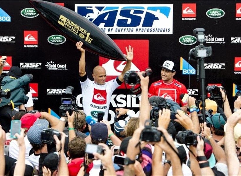 Kelly Slater takes out Gold Coast