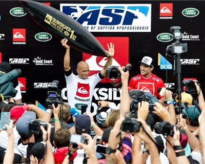 Kelly Slater takes out Gold Coast